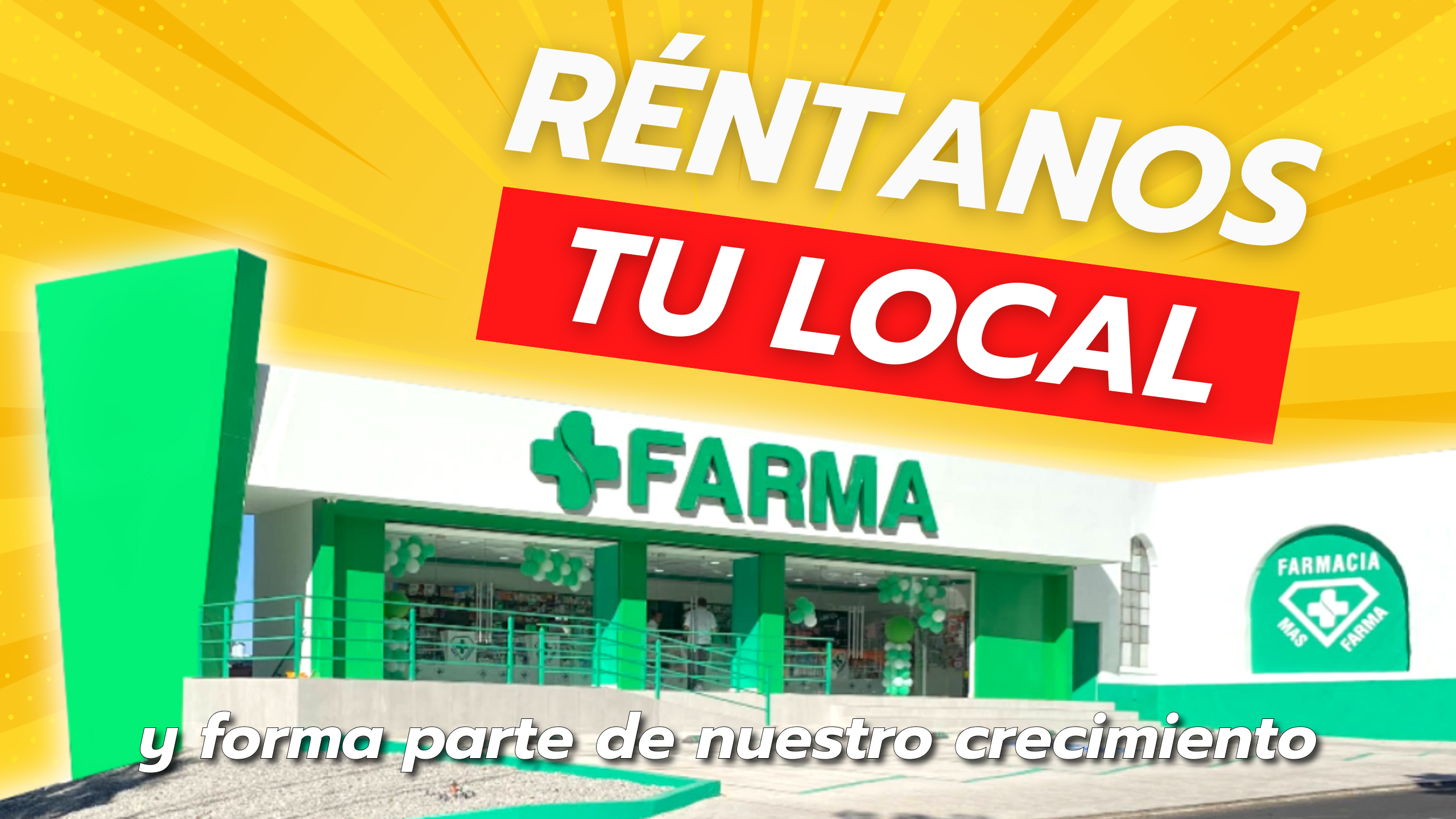 Renta tu local o terreno